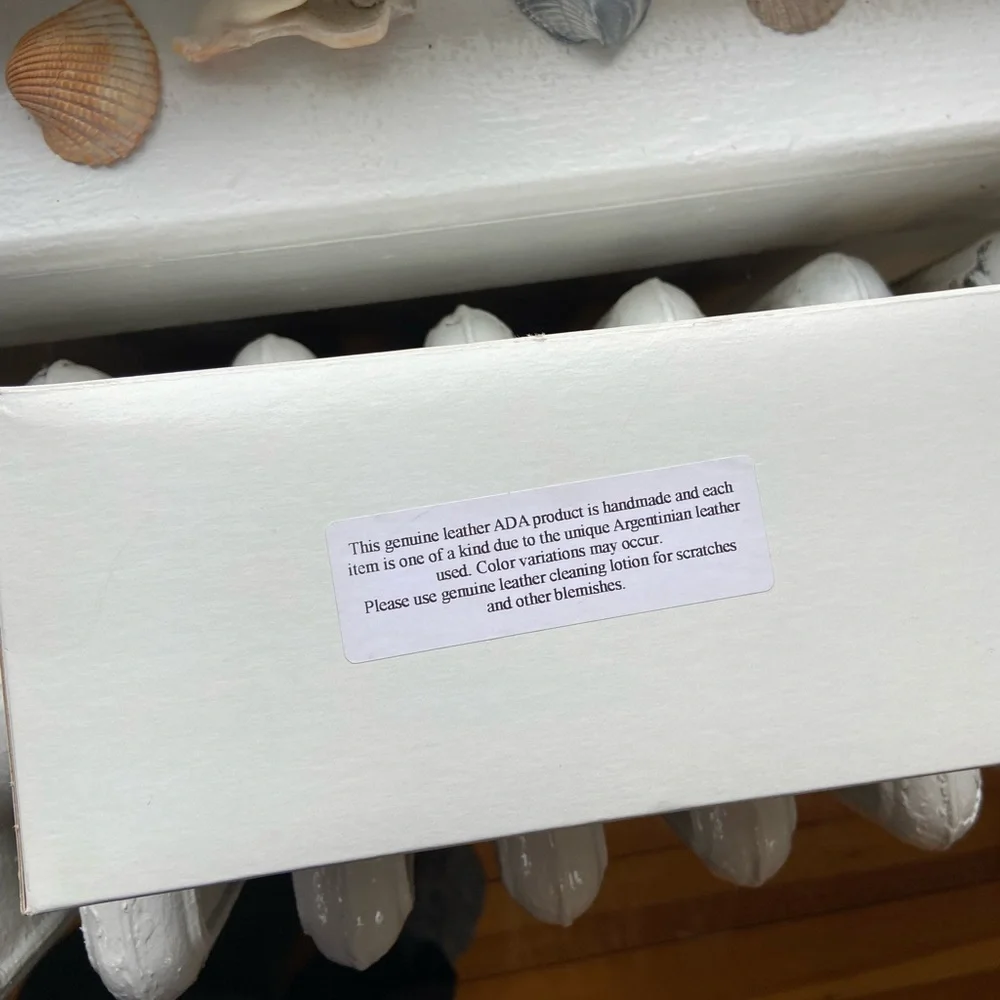 Ada Black Leather Wrap Belt - Picture 5 of 5